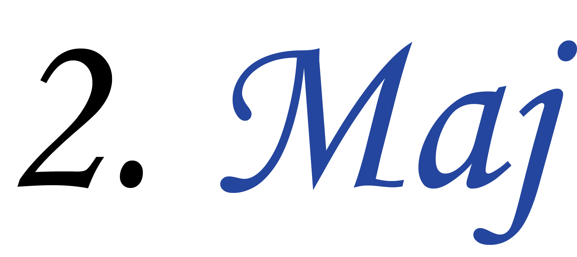 2. Maj